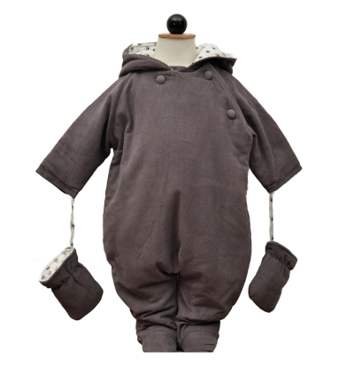 La Queue du Chat Snowsuit Frog Creme